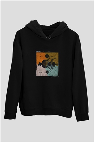 Adam Beyer Baskılı Unisex Siyah Hoodie