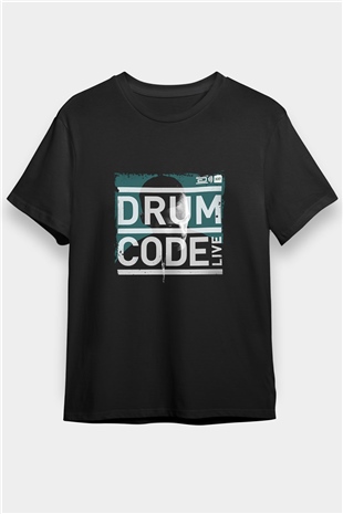 Adam Beyer Baskılı Unisex Siyah Tişört