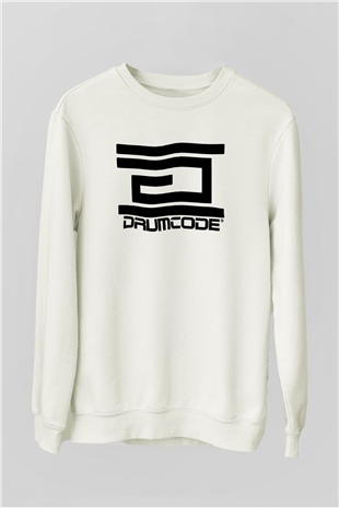 Adam Beyer Beyaz Unisex Sweatshirt