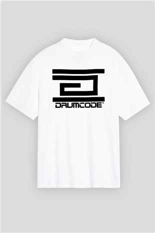 Adam Beyer Beyaz Oversize Tişört Oversize T-shirt - TişörtFabrikası