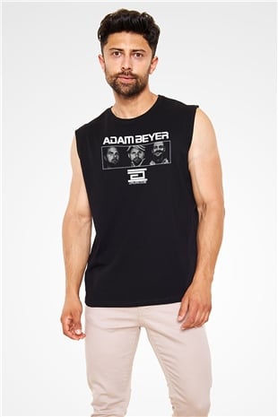 Adam Beyer Siyah Unisex Kolsuz Tişört