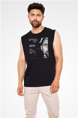 Adam Beyer Siyah Unisex Kolsuz Tişört