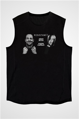 Adam Beyer Siyah Unisex Kolsuz Tişört