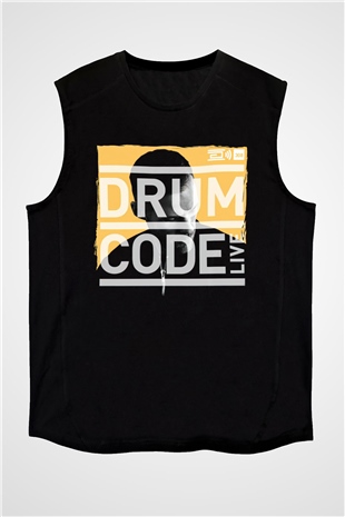 Adam Beyer Siyah Unisex Kolsuz Tişört