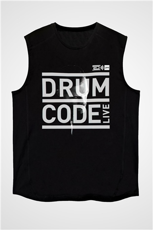Adam Beyer Siyah Unisex Kolsuz Tişört