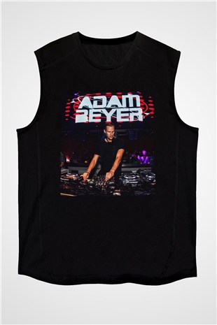 Adam Beyer Siyah Unisex Kolsuz Tişört