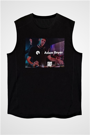 Adam Beyer Siyah Unisex Kolsuz Tişört