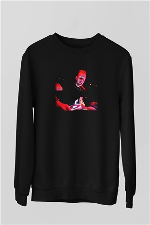 Adam Beyer Siyah Unisex Sweatshirt