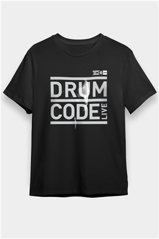 Adam Beyer Siyah Unisex Tişört T-Shirt - TişörtFabrikası