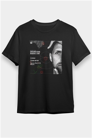 Adam Beyer Siyah Unisex Tişört T-Shirt - TişörtFabrikası