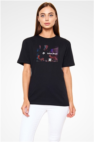 Adam Beyer Siyah Unisex Tişört T-Shirt - TişörtFabrikası