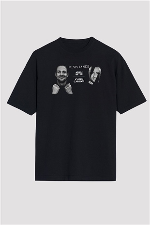 Adam Beyer Siyah Oversize Tişört Oversize T-shirt - TişörtFabrikası