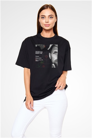 Adam Beyer Siyah Oversize Tişört Oversize T-shirt - TişörtFabrikası