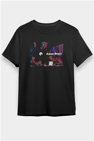 Adam Beyer Siyah Unisex Tişört T-Shirt - TişörtFabrikası