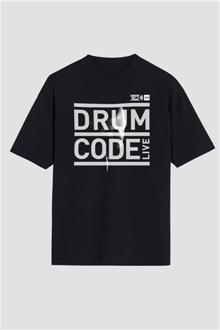 Adam Beyer Siyah Oversize Tişört Oversize T-shirt - TişörtFabrikası