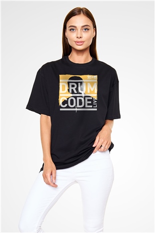 Adam Beyer Siyah Oversize Tişört Oversize T-shirt - TişörtFabrikası
