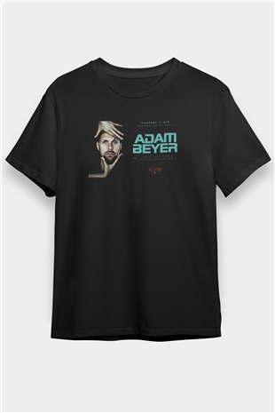Adam Beyer Siyah Unisex Tişört T-Shirt - TişörtFabrikası