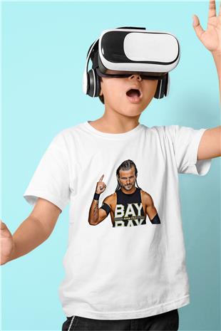 Adam Cole Baskılı Beyaz Unisex Beyaz Çocuk Tişört - Tshirt