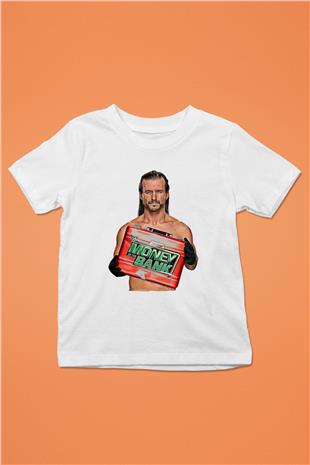Adam Cole Baskılı Beyaz Unisex Beyaz Çocuk Tişört - Tshirt