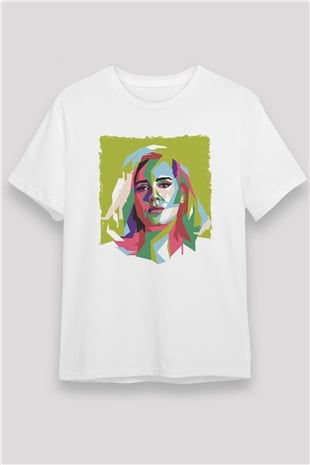 Adele Beyaz Unisex Tişört T-Shirt - TişörtFabrikası