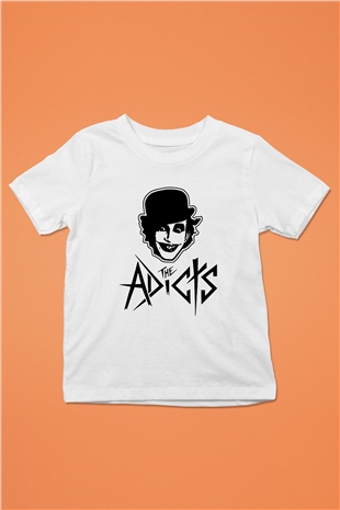 Adicts Baskılı Unisex Beyaz Çocuk Tişört
