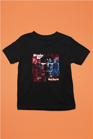 Adrenaline Mob Baskılı Unisex Siyah Çocuk Tişört