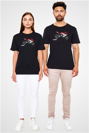 Aeon Siyah Unisex Tişört T-Shirt