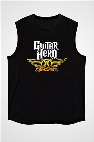 Aerosmith Siyah Unisex Kolsuz Tişört