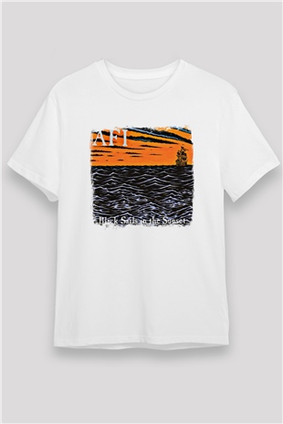 Afi Baskılı Unisex Beyaz Tişört