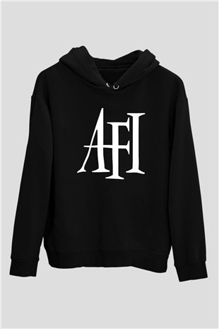 Afi Siyah Unisex Hoodie