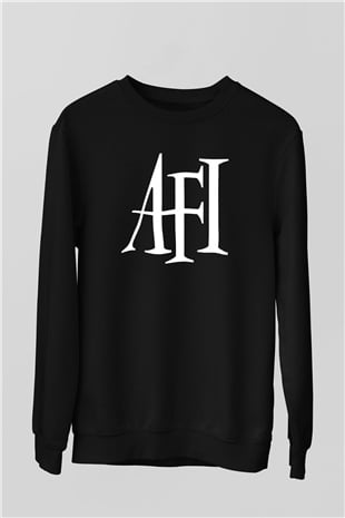 Afi Siyah Unisex Sweatshirt