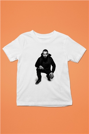 Afrojack Beyaz Unisex Çocuk Tişört
