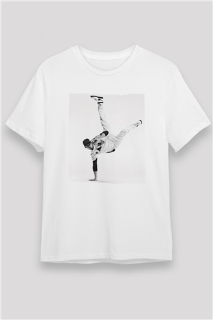 Afrojack Beyaz Unisex Tişört T-Shirt - TişörtFabrikası