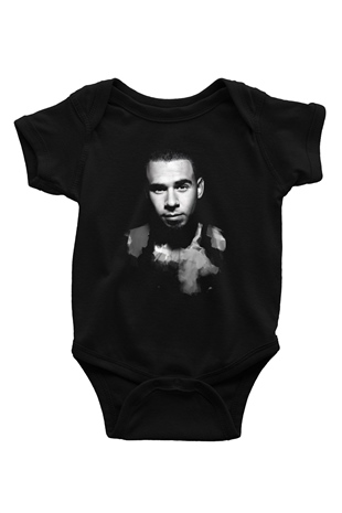 Afrojack Siyah Bebek Body - Zıbın