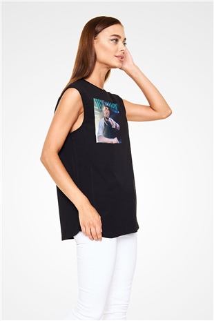 Afrojack Siyah Unisex Kolsuz Tişört