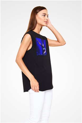 Afrojack Siyah Unisex Kolsuz Tişört