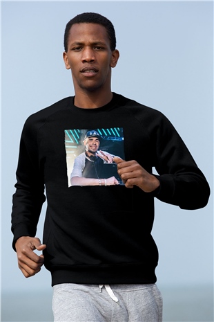 Afrojack Siyah Unisex Sweatshirt