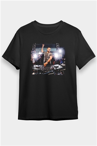 Afrojack Siyah Unisex Tişört T-Shirt - TişörtFabrikası