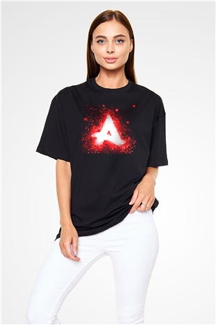 Afrojack Siyah Oversize Tişört Oversize T-shirt - TişörtFabrikası