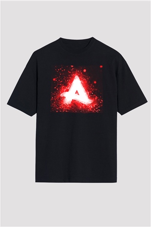 Afrojack Siyah Oversize Tişört Oversize T-shirt - TişörtFabrikası