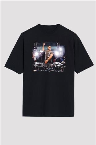 Afrojack Siyah Oversize Tişört Oversize T-shirt - TişörtFabrikası