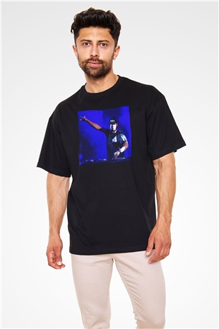 Afrojack Siyah Oversize Tişört Oversize T-shirt - TişörtFabrikası