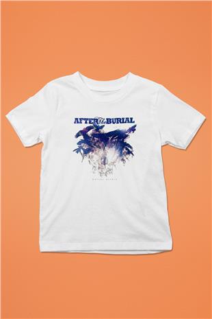 After The Burial Baskılı Beyaz Unisex Beyaz Çocuk Tişört - Tshirt