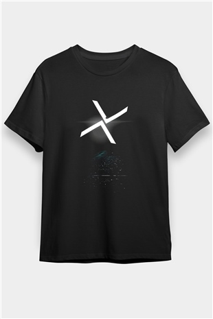 After The Burial Baskılı Unisex Siyah Tişört - Tshirt
