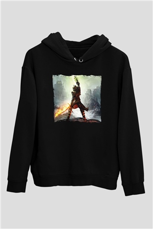 Age Of Empires Siyah Unisex Hoodie