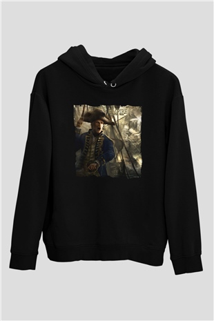 Age Of Empires Siyah Unisex Hoodie