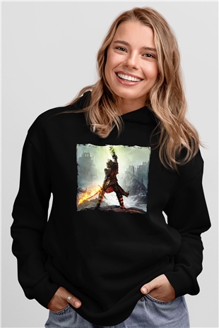 Age Of Empires Siyah Unisex Hoodie