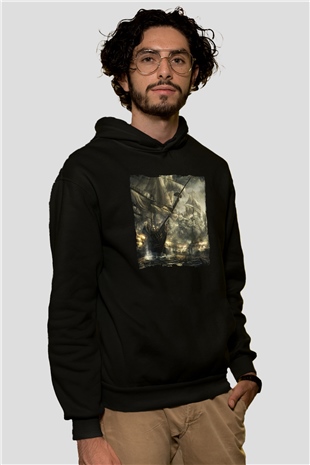 Age Of Empires Siyah Unisex Hoodie