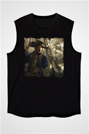 Age Of Empires Siyah Unisex Kolsuz Tişört