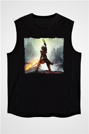 Age Of Empires Siyah Unisex Kolsuz Tişört